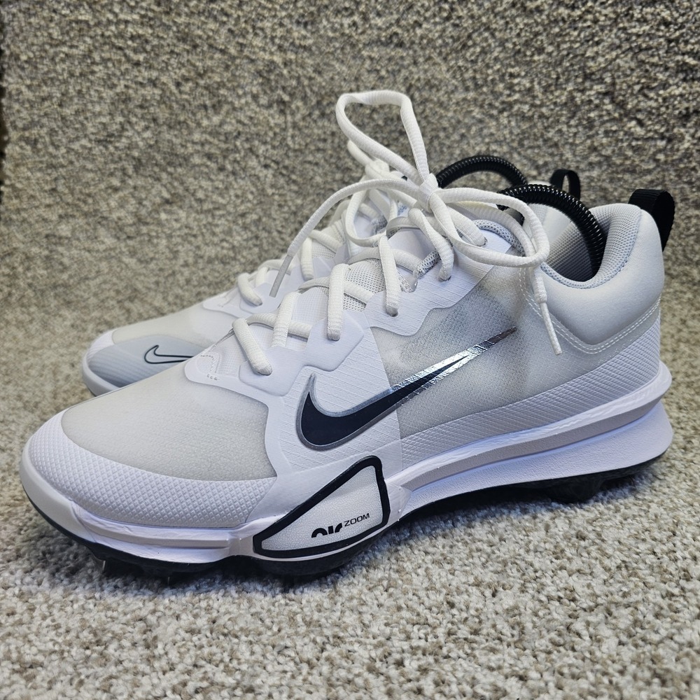 Nike Zoom Force Trout 9 Pro Metal Baseball Cleats White FB2907-102 - Men's 8.5 - Picture 2 of 16